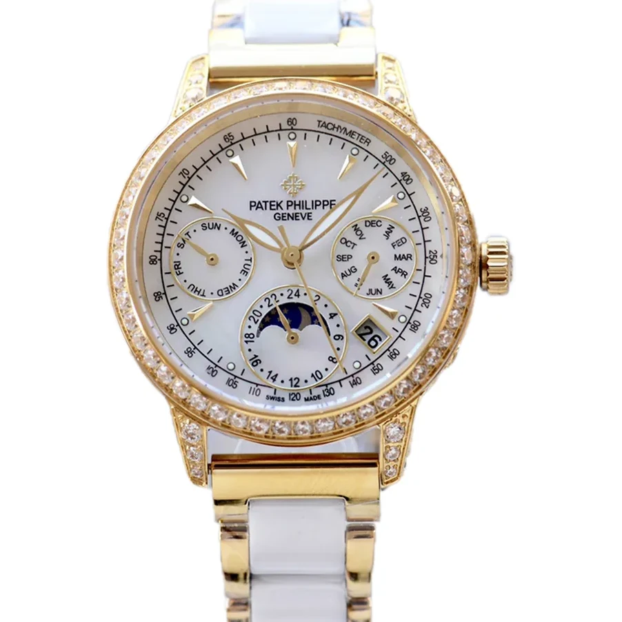 Grand Complications Ladies First Perpetual Calendar with Diamond Bezel in Yellow Gold