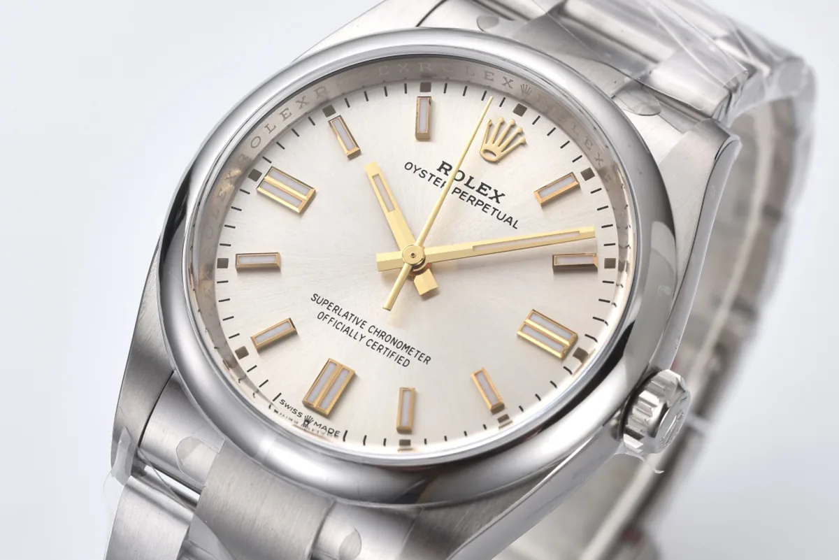 Oyster Perpetual 36mm cadran argenté 126000 – Image 3