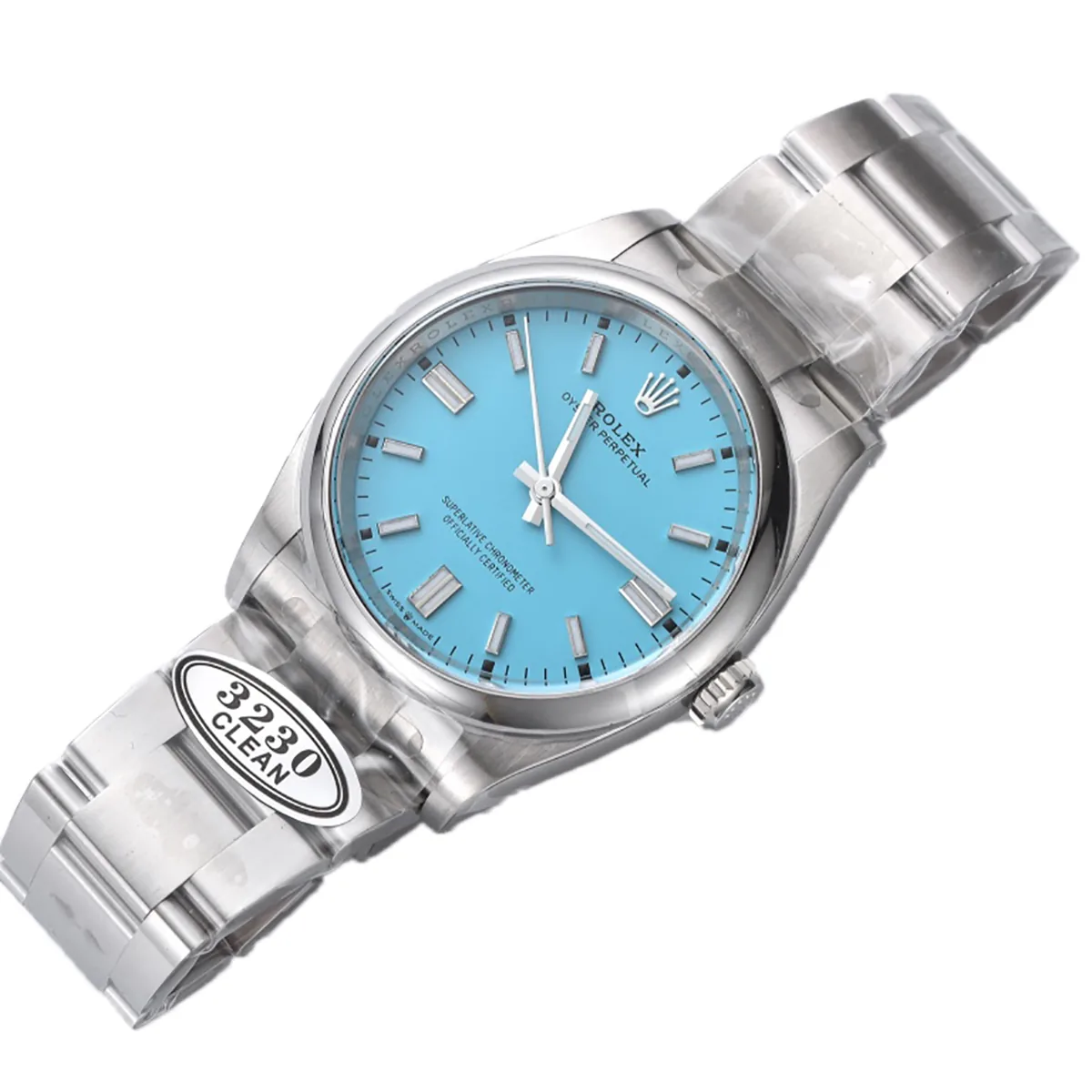 Oyster Perpetual 36mm quadrante blu turchese 126000 - immagine 2