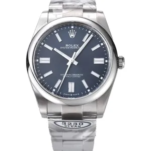 Oyster Perpetual 41mm Bright Blue Dial 124300