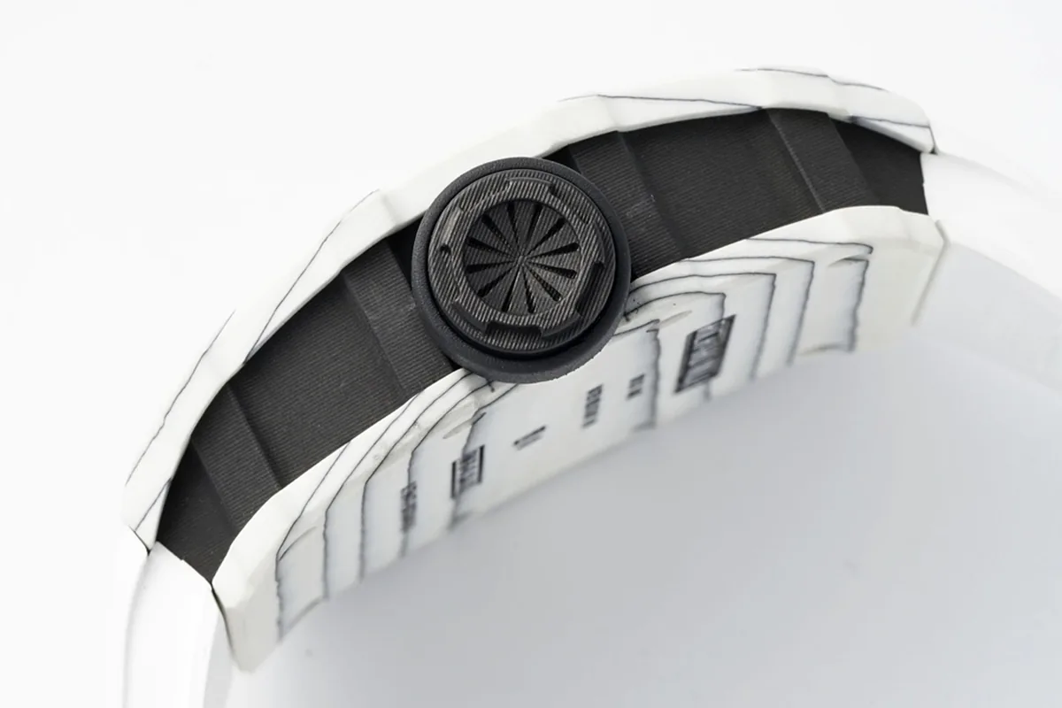 RM 035-01 Rafael Nadal NTPT bianco su cinturino in gomma bianco (Sonic) - immagine 4