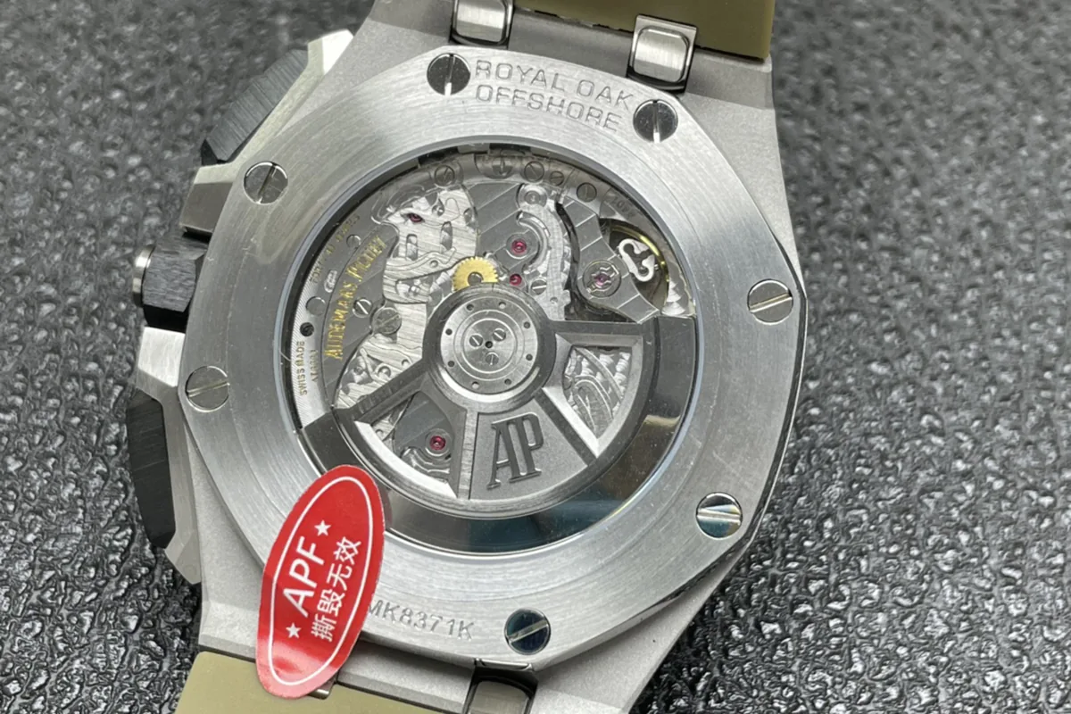 Royal Oak Offshore Novelty 43mm rauchig hellbraunes Zifferblatt Ref. 26420SO.OO.A600CA.01 – Bild 7
