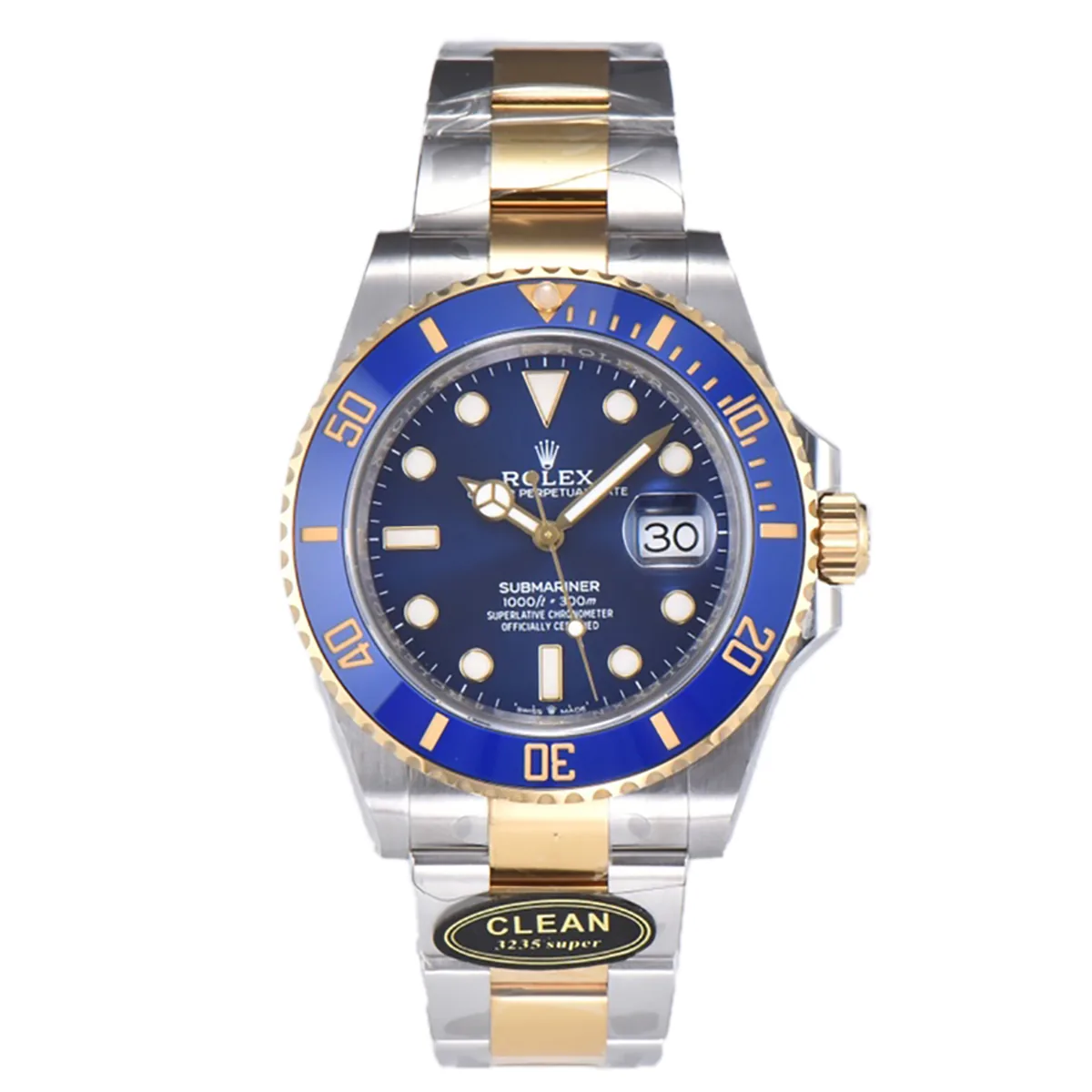 Submariner 41 126613LB ceramica blu bicolore - immagine 2