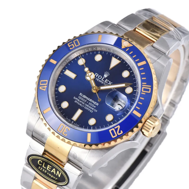 Submariner 41 126613LB ceramica blu bicolore - immagine 3