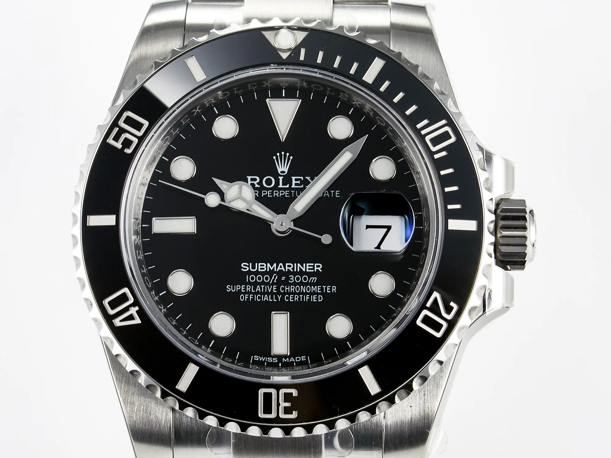 Submariner 116610 LN schwarze Keramik Clean Factory 904L 1:1 Best Edition am SS-Armband VS3135 – Bild 3
