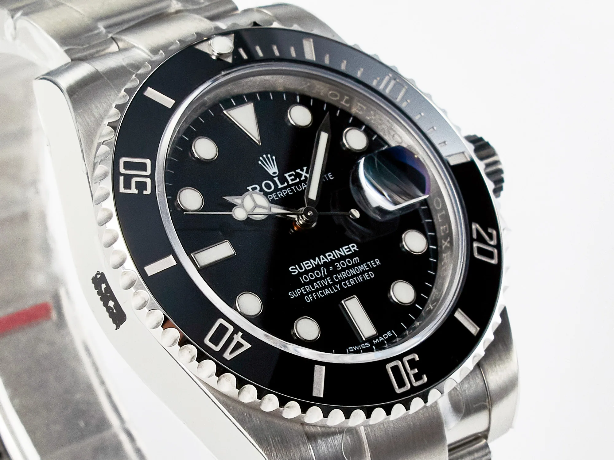 Submariner 116610 LN schwarze Keramik Clean Factory 904L 1:1 Best Edition am SS-Armband VS3135 – Bild 4