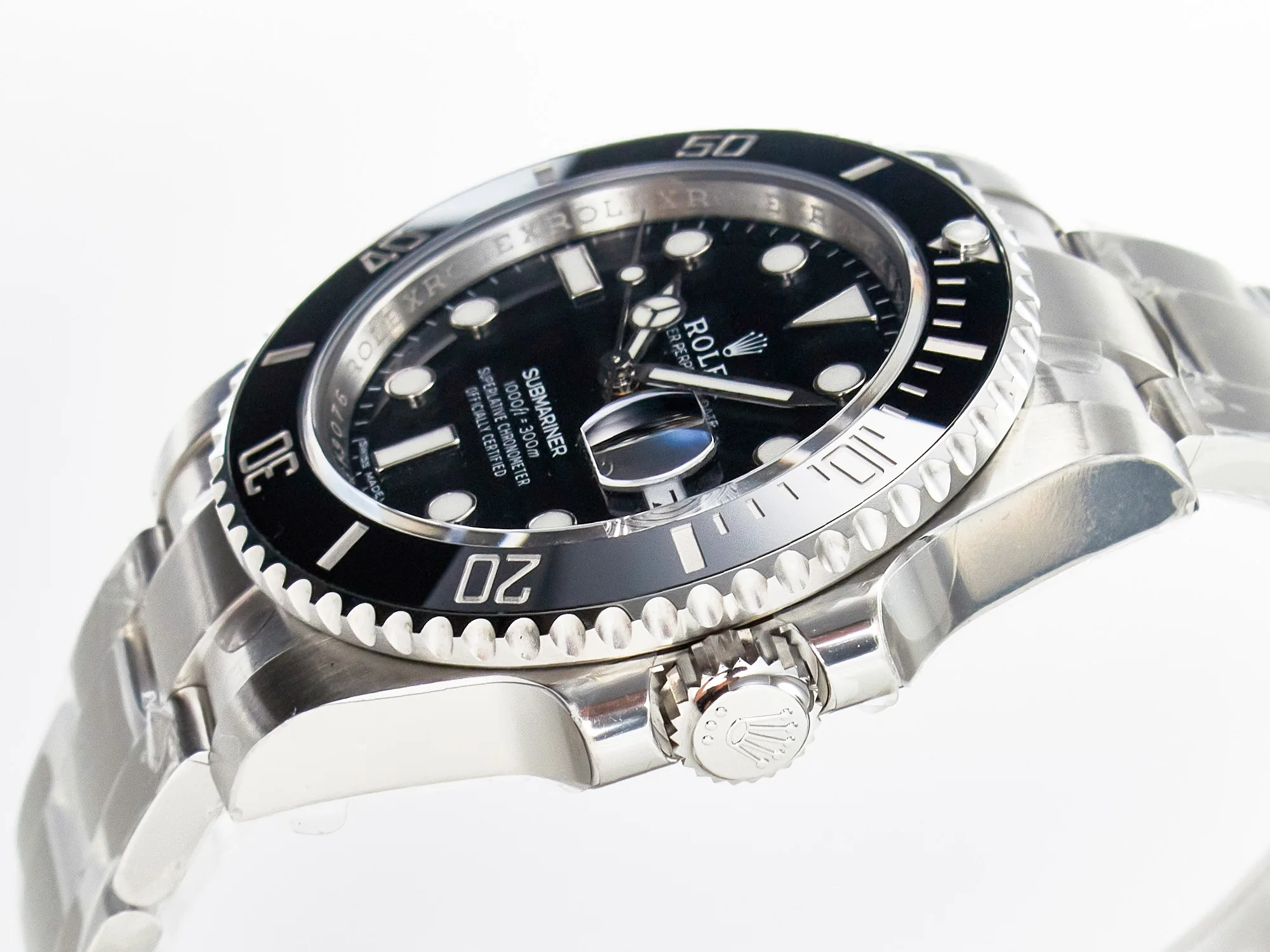 Submariner 116610 LN schwarze Keramik Clean Factory 904L 1:1 Best Edition am SS-Armband VS3135 – Bild 5
