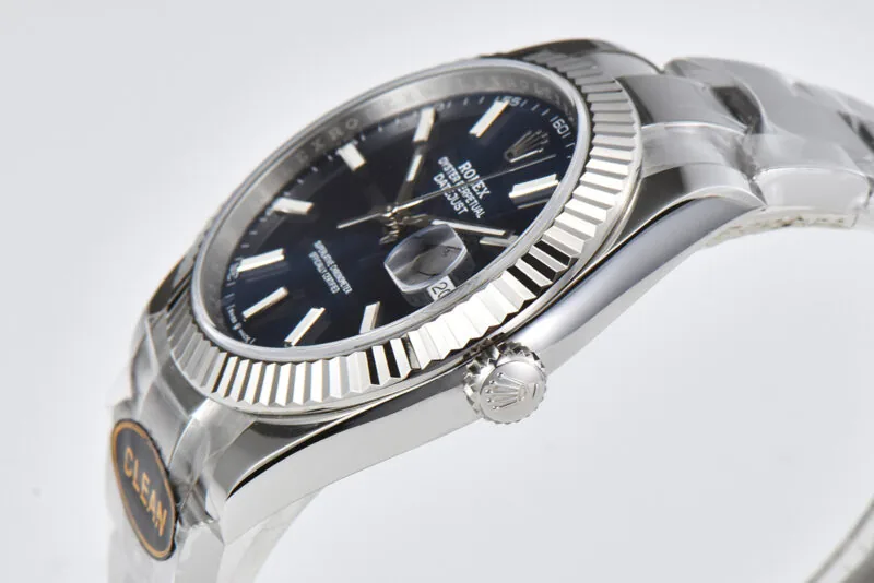 Datejust 36mm CF 126334 blaues Zifferblatt Strichindizes am Oyster-Armband – Bild 9