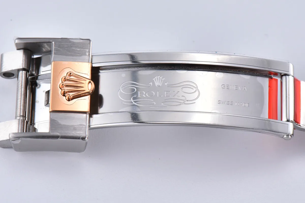 GMT Master II 126715 CHNR Clean Factory “Rootbeer” in Rose Gold and Steel - Image 16