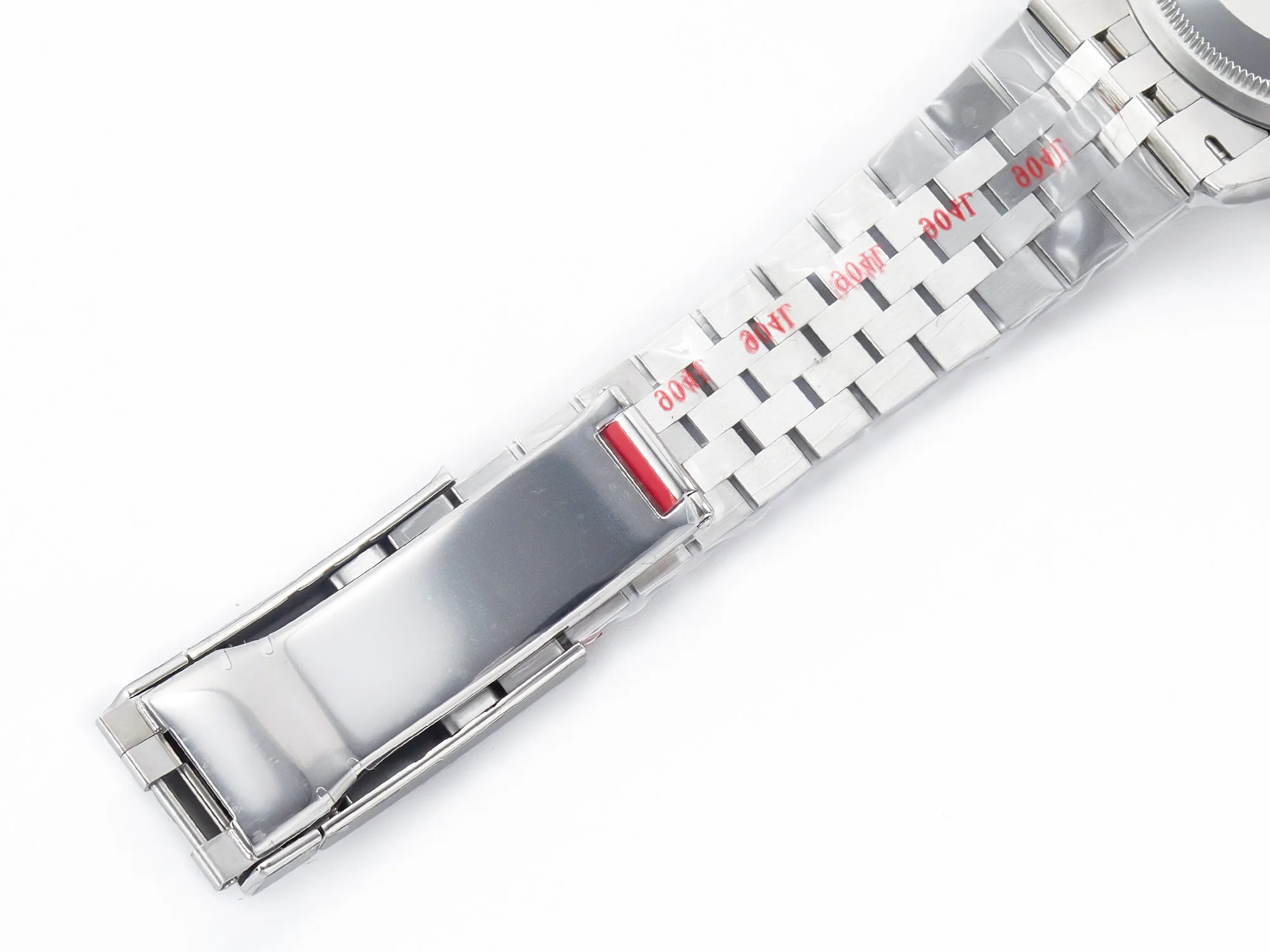 Datejust 41 Schwarzes Zifferblatt mit Strichindizes in Stahl Clean Factory – Bild 16