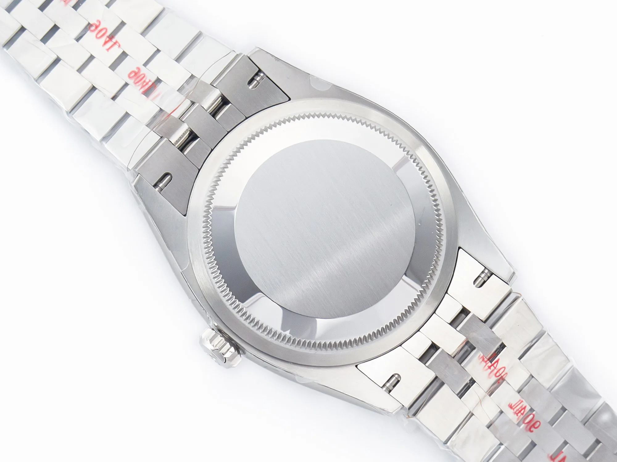 Datejust 41 Schwarzes Zifferblatt mit Strichindizes in Stahl Clean Factory – Bild 17
