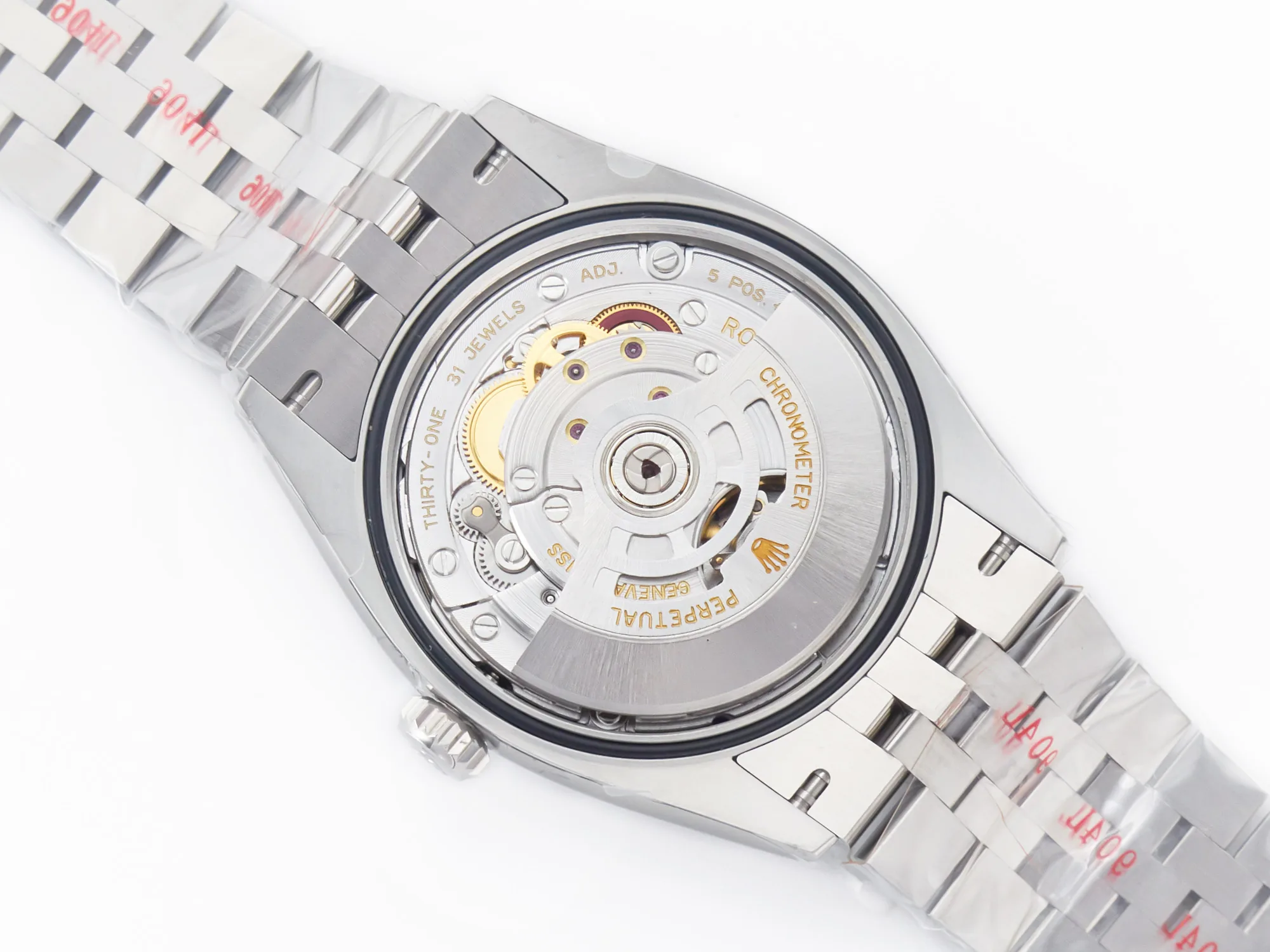 Datejust 41 Schwarzes Zifferblatt mit Strichindizes in Stahl Clean Factory – Bild 26