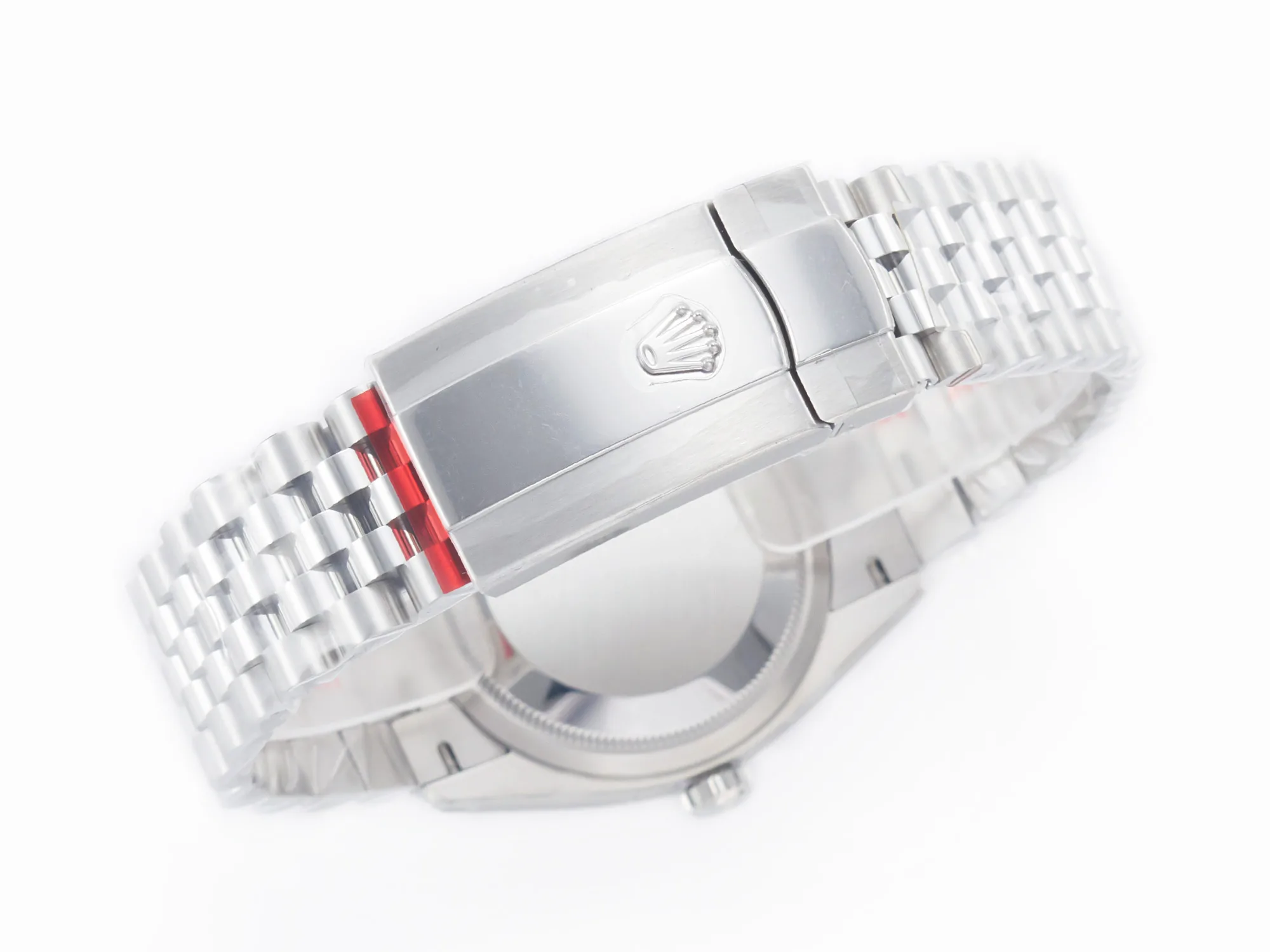 Datejust 41 Schwarzes Zifferblatt mit Strichindizes in Stahl Clean Factory – Bild 32