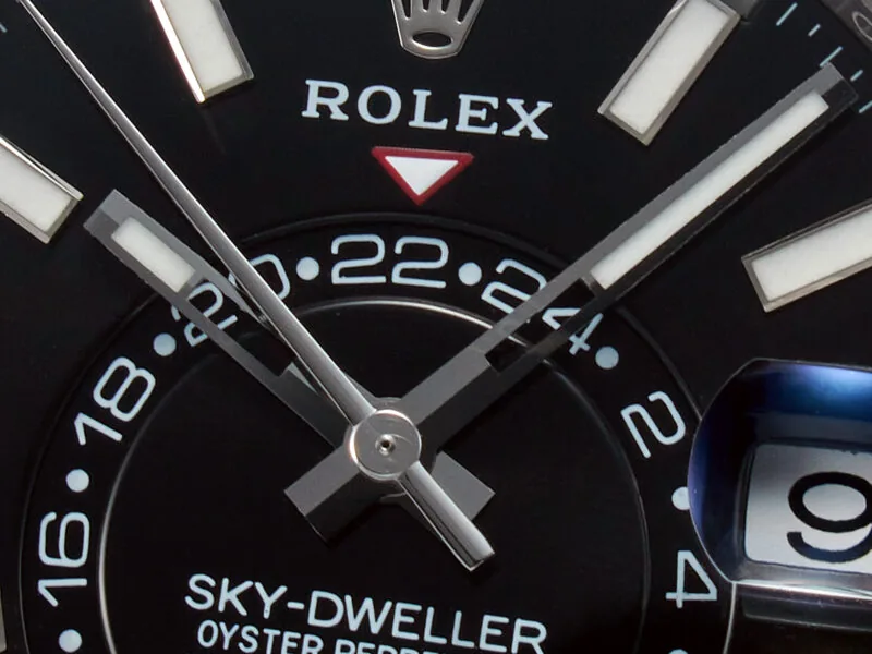 Sky-Dweller 326934 904L SS ZF 1:1 Best Edition cadran noir sur bracelet SS A2824 – Image 9