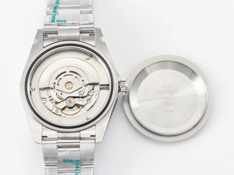 Sky-Dweller 326934 904L SS ZF 1:1 Best Edition cadran noir sur bracelet SS A2824 – Image 30