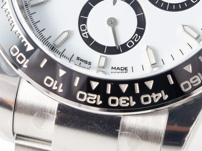 Daytona Panda 116500 Clean Factory 1:1 Best Edition boîtier et bracelet SS 904L cadran blanc SH4131 – Image 13