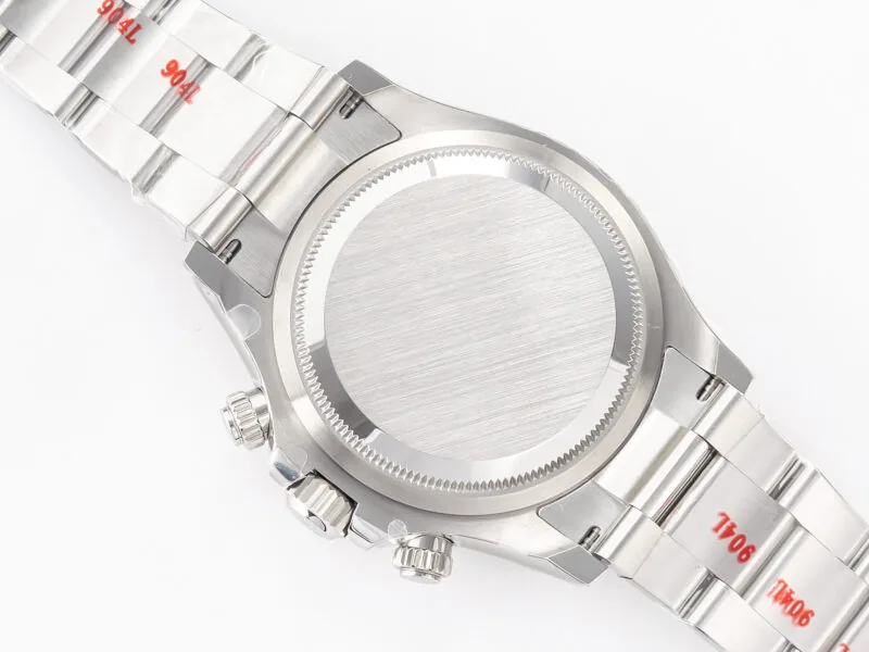 Daytona Panda 116500 Clean Factory 1:1 Best Edition boîtier et bracelet SS 904L cadran blanc SH4131 – Image 15