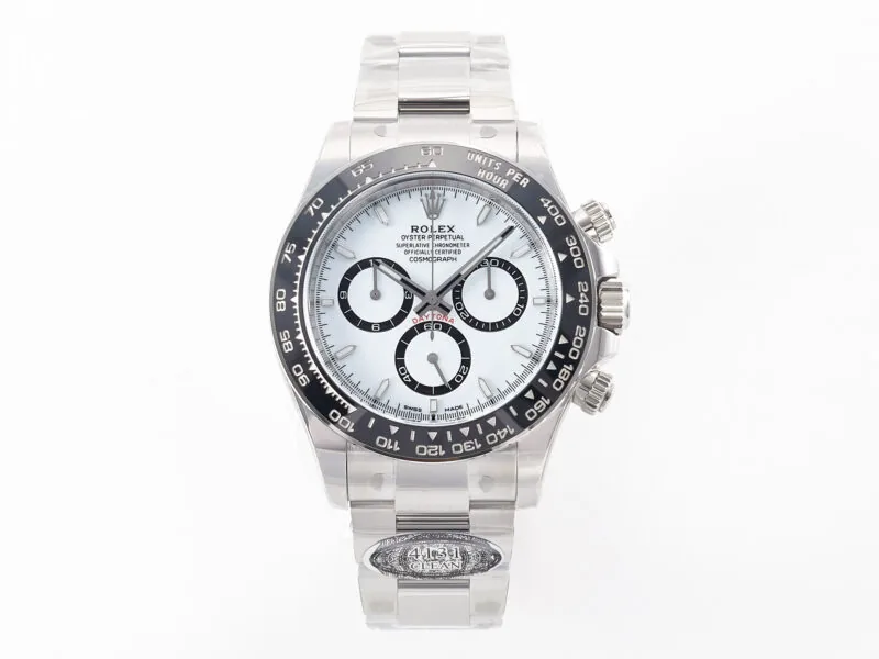 Daytona Panda 116500 Clean Factory 1:1 Best Edition boîtier et bracelet SS 904L cadran blanc SH4131 – Image 2