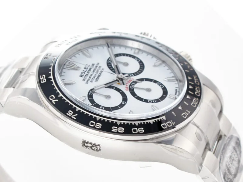 Daytona Panda 116500 Clean Factory 1:1 Best Edition boîtier et bracelet SS 904L cadran blanc SH4131 – Image 9