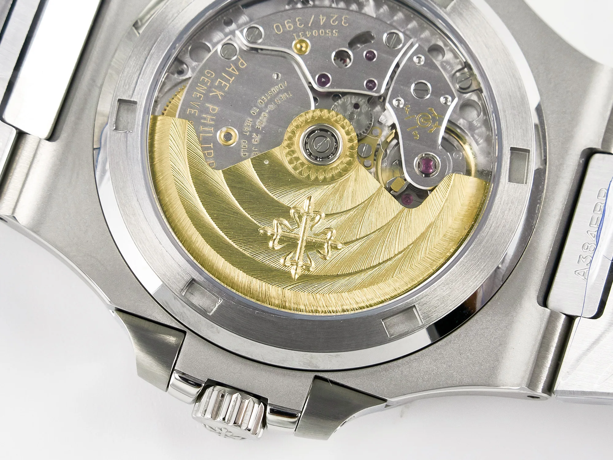 Nautilus 5711 3KF 1:1 Best Edition cadran blanc sur bracelet SS A324 Super Clone V2 – Image 25