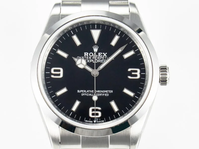 Explorer 36 904L Stahl VSF 1:1 Best Edition schwarzes Zifferblatt am SS-Armband SW200 – Bild 2