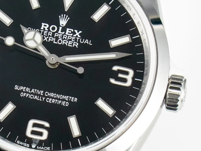 Explorer 36 904L Stahl VSF 1:1 Best Edition schwarzes Zifferblatt am SS-Armband SW200 – Bild 9
