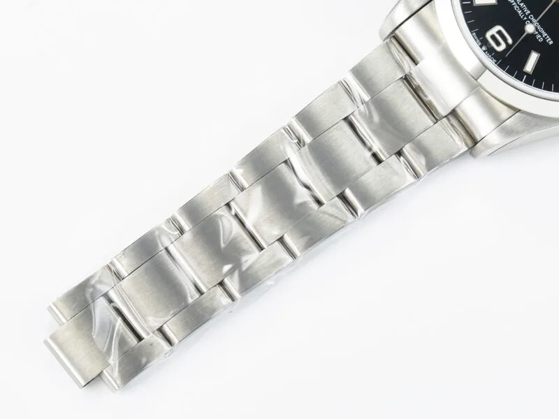 Explorer 36 904L Stahl VSF 1:1 Best Edition schwarzes Zifferblatt am SS-Armband SW200 – Bild 14