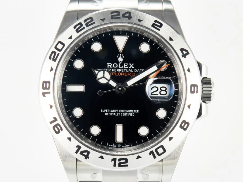 Explorer II 42mm 226570 904L SS VSF 1:1 Best Edition cadran noir sur bracelet DD3285 CHS – Image 4