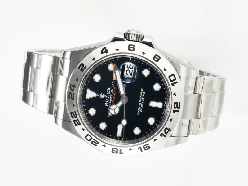 Explorer II 42mm 226570 904L SS VSF 1:1 Best Edition cadran noir sur bracelet DD3285 CHS – Image 13