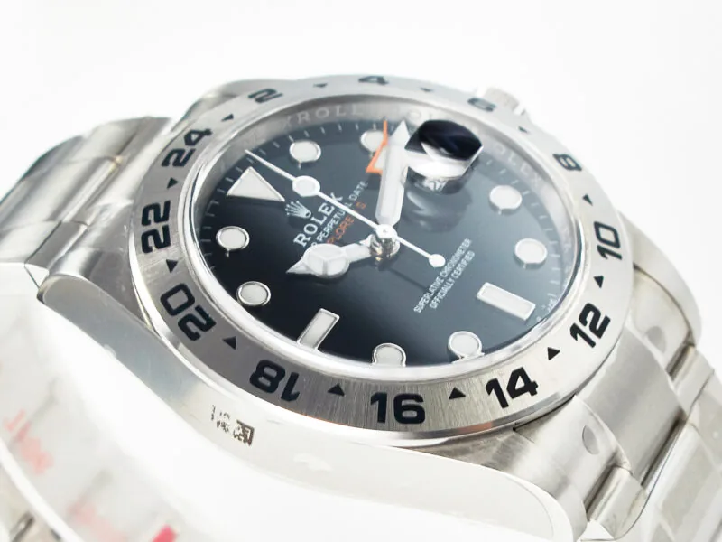 Explorer II 42mm 226570 904L SS VSF 1:1 Best Edition cadran noir sur bracelet DD3285 CHS – Image 11