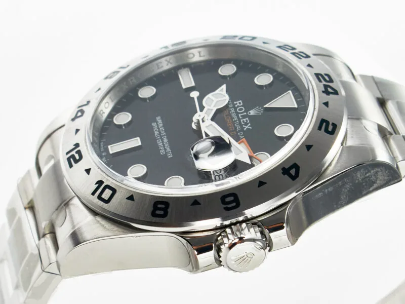 Explorer II 42mm 226570 904L SS VSF 1:1 Best Edition cadran noir sur bracelet DD3285 CHS – Image 10