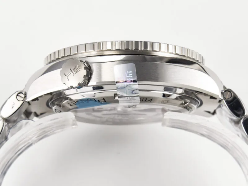 Planet Ocean 600M Co-Axial GMT 43.5mm VSF 1:1 Best Edition cadran bleu lunette en céramique bleue sur bracelet SS A8605 Super Clone – Image 13