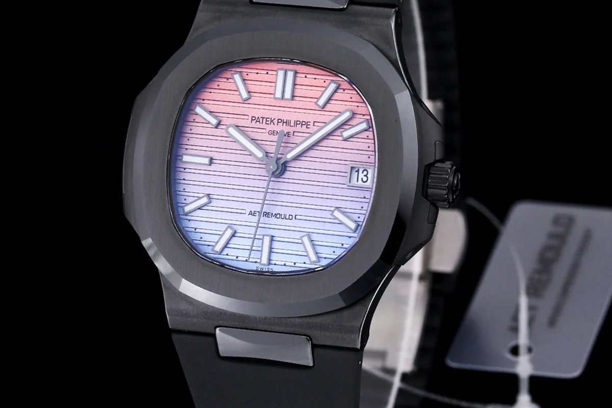 AET Nautilus 5711 Bergen Sunrise Black Ceramic