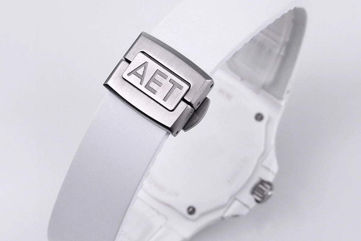 AET Nautilus 5711 White Dial White Ceramic
