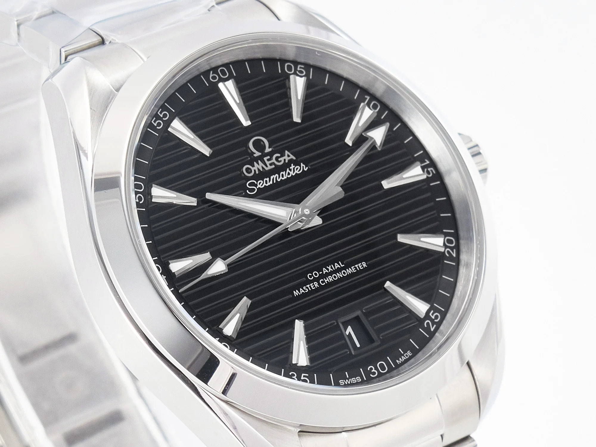 Aqua Terra 150m 41mm VSF 1:1 Best Edition Black Dial on SS Bracelet A8900 Super Clone