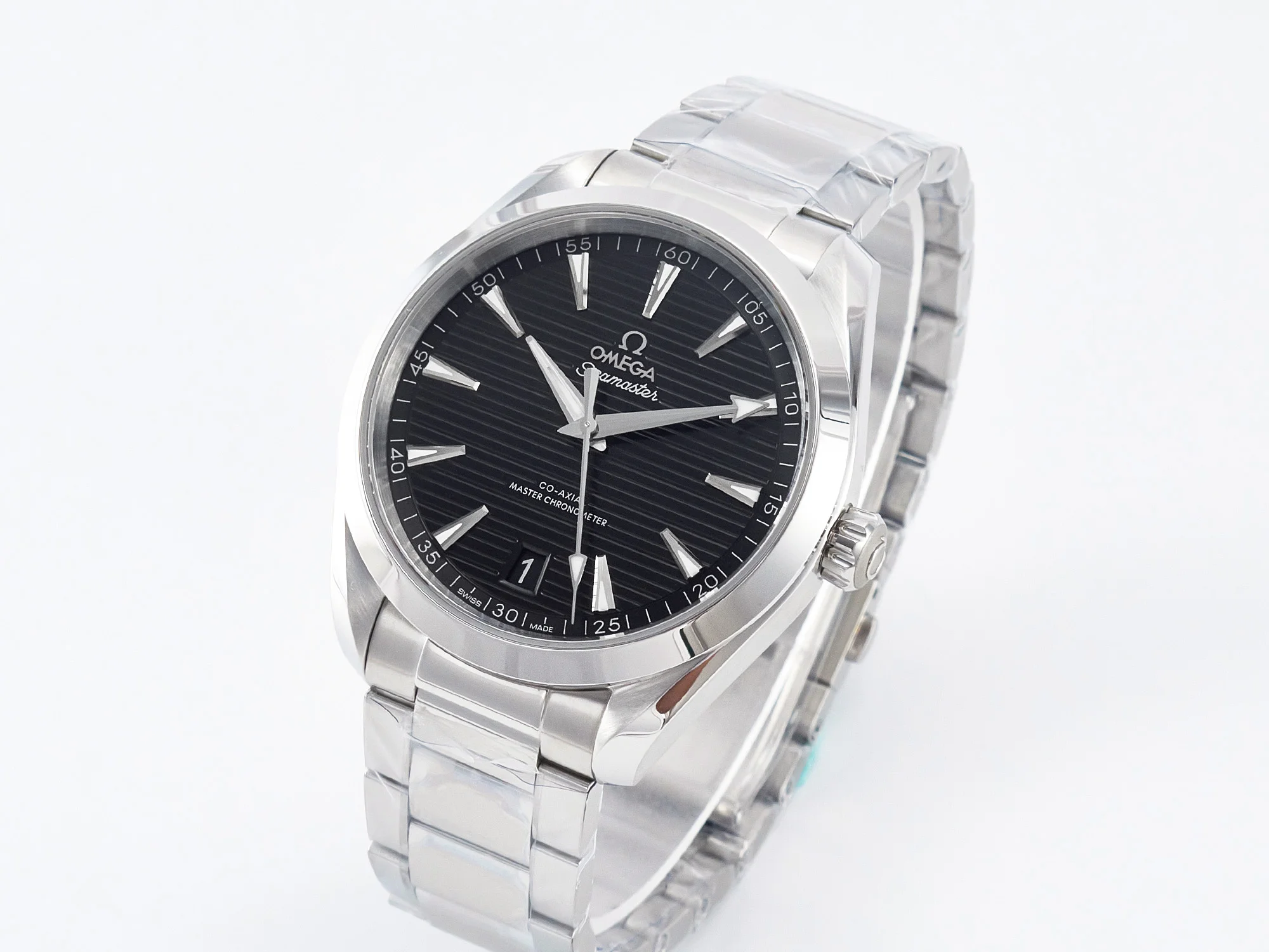 Aqua Terra 150m 41mm VSF 1:1 Best Edition Black Dial on SS Bracelet A8900 Super Clone