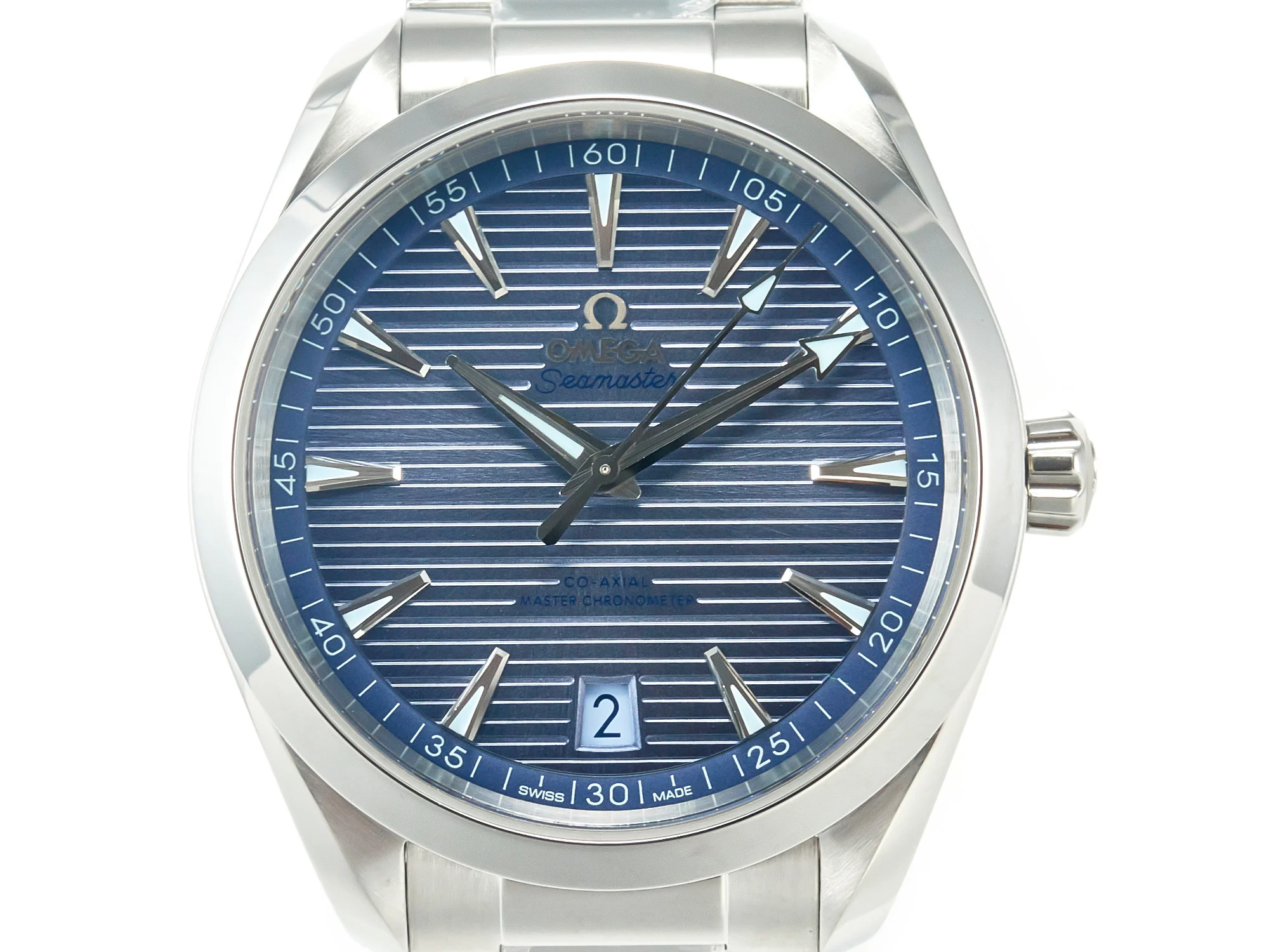 Aqua Terra 150M 41mm VSF 1:1 Best Edition Summer Blue Dial on SS Bracelet A8900 Super Clone