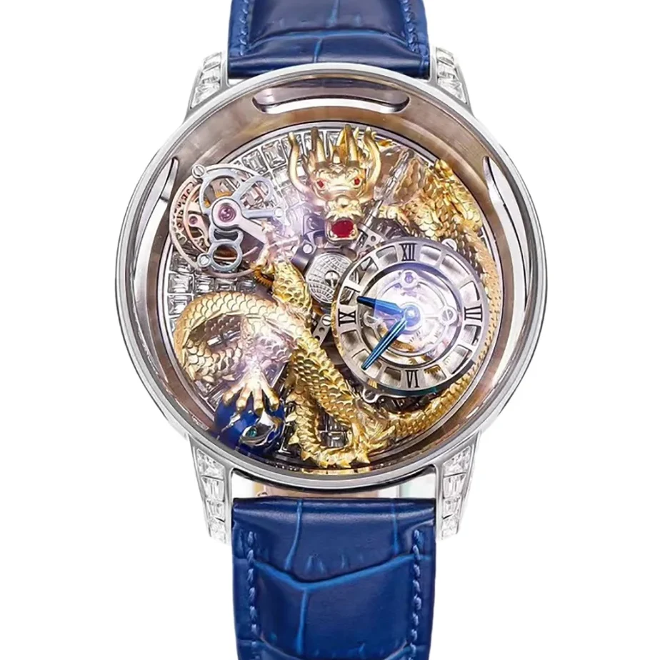 Astronomia Gold Dragon White Gold with Diamonds