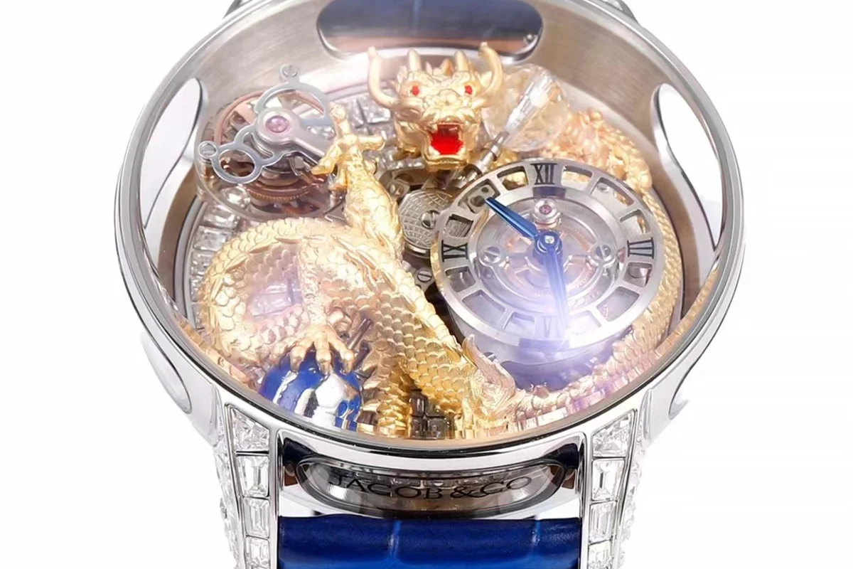 Astronomia Gold Dragon White Gold with Diamonds