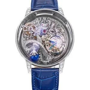 Astronomia Silver Dragon White Gold with Diamonds