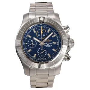 Avenger Chronograph 45 Blue Dial on Steel Ref. A13317101C1A1
