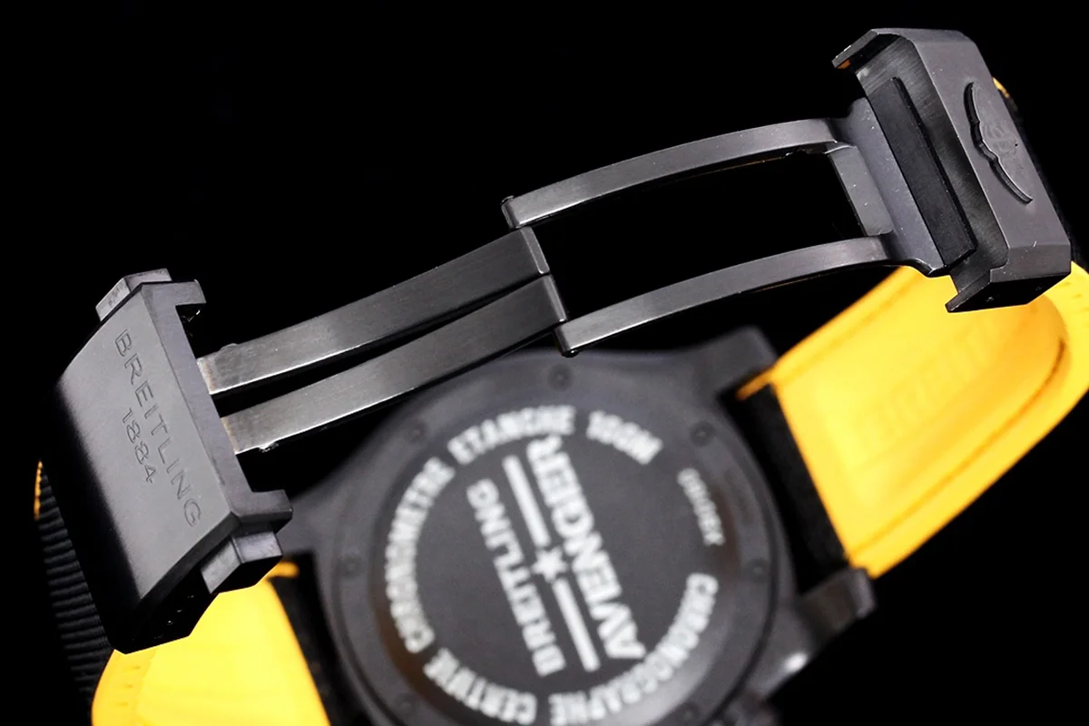 Avenger Hurricane Yellow Dial on Black/Yellow Nylon Strap
