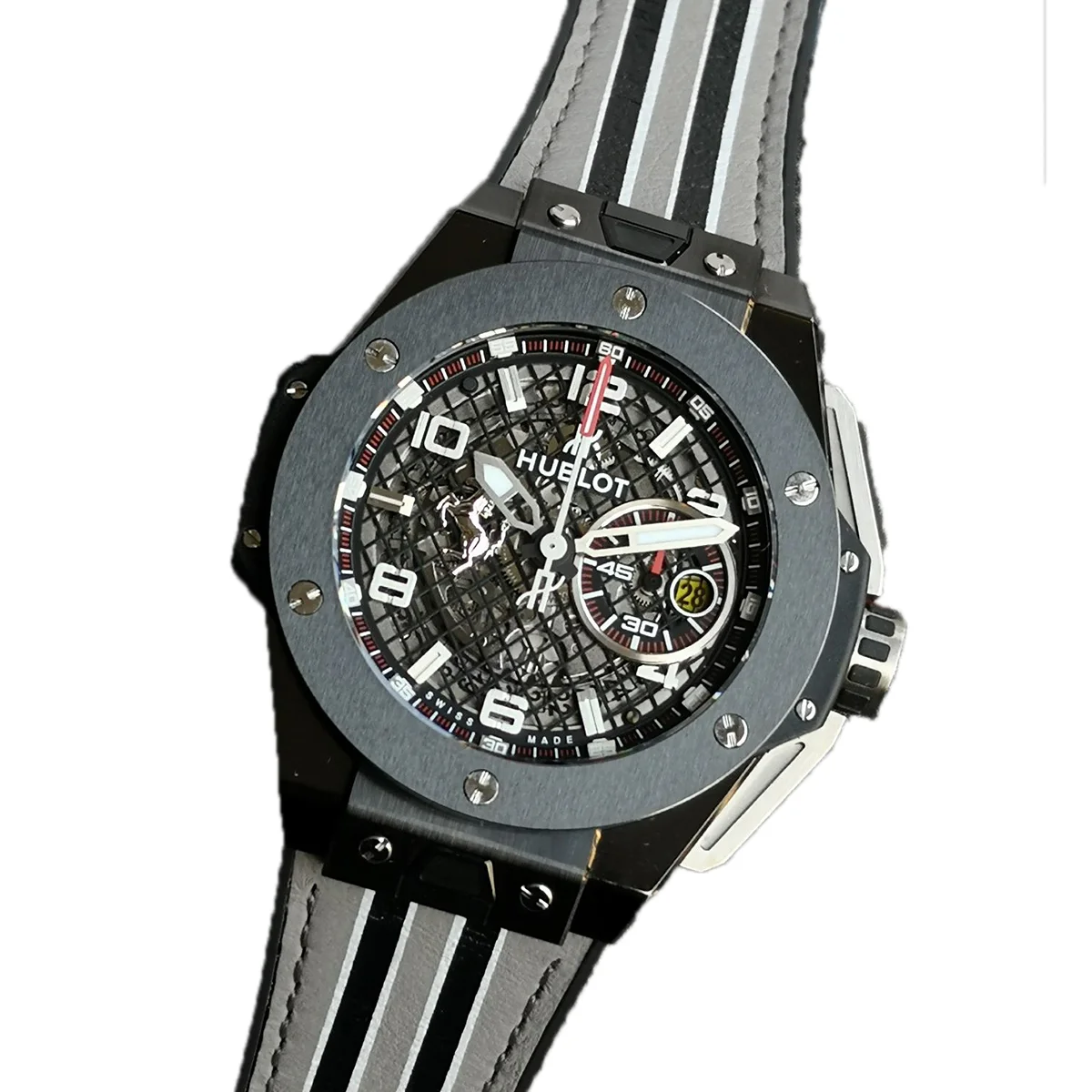 Big Bang F1 Black Dial Chronograph in Ceramic