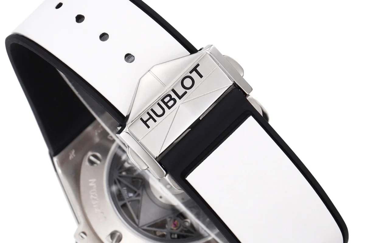 Big Bang Sang Bleu II White Dial in Titanium
