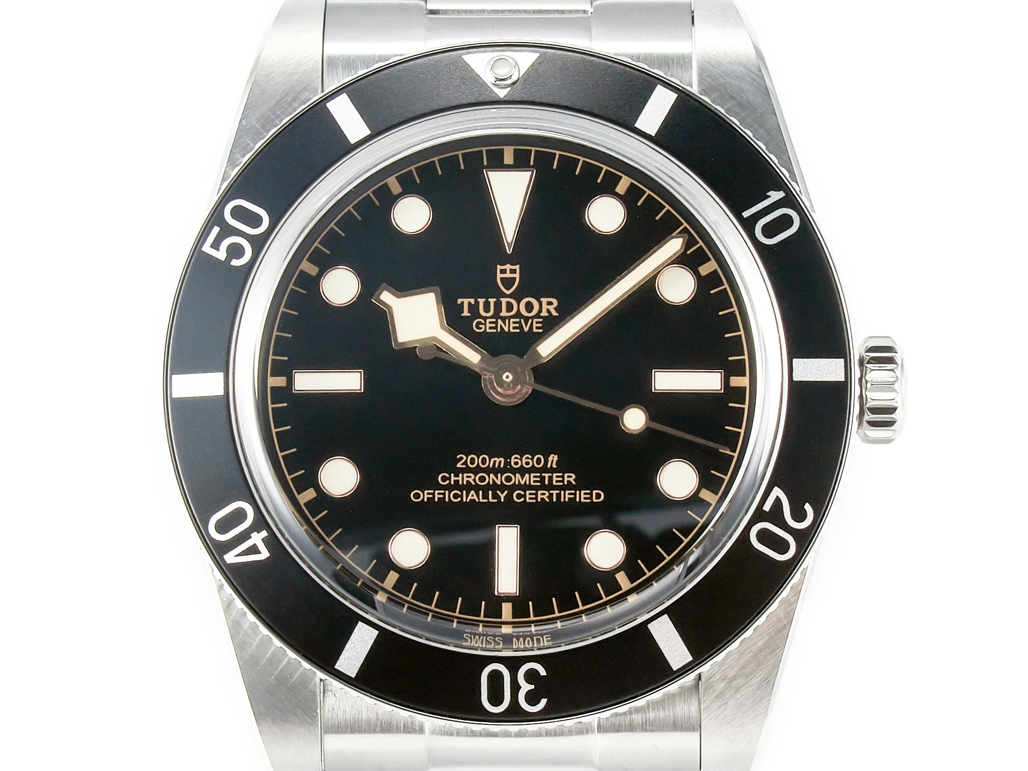 Black Bay 54 37mm SS ZF 1:1 Best Edition Black Dial on SS Bracelet A2824