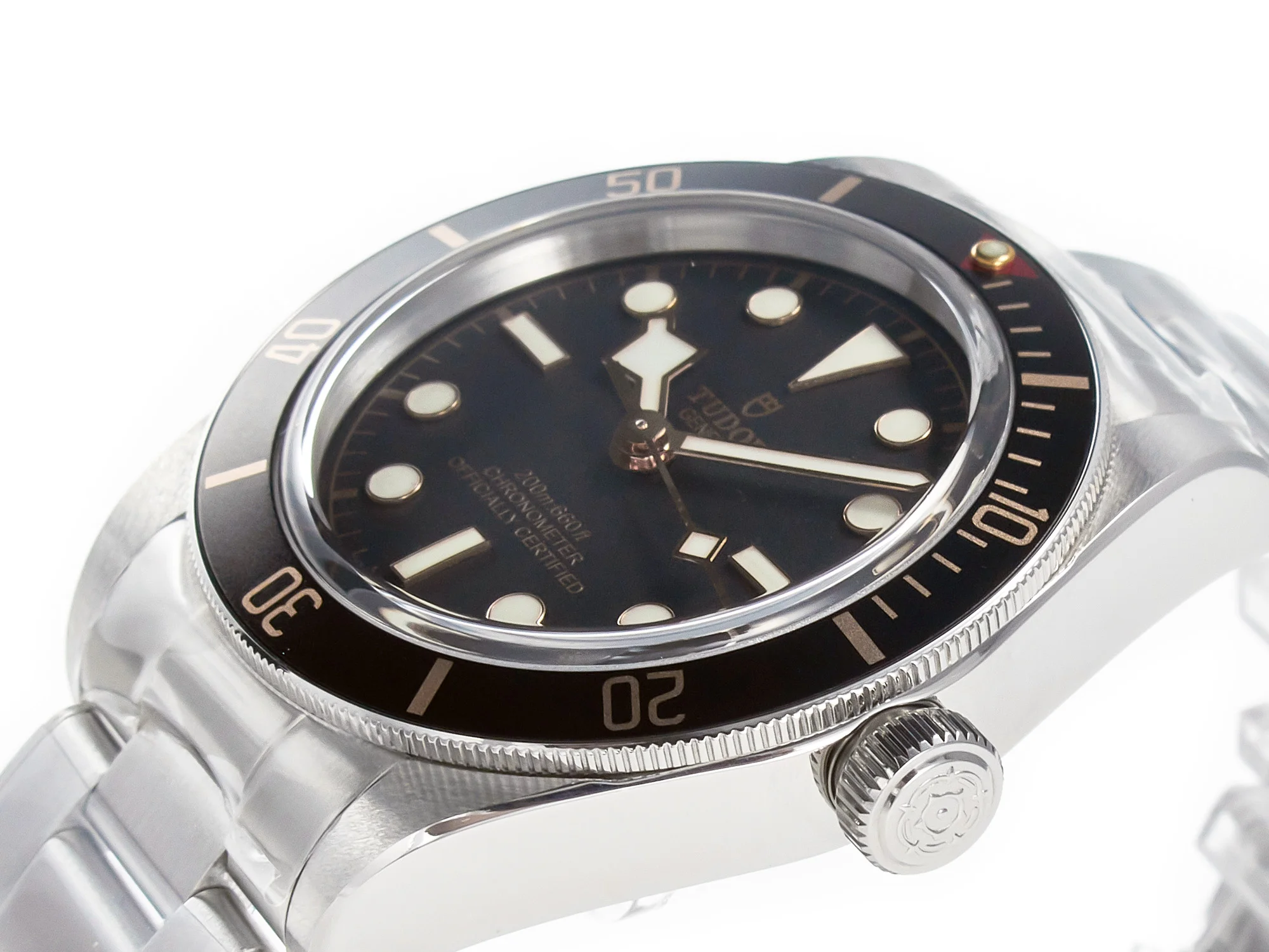 Black Bay 58 39mm SS ZF 1:1 Best Edition Black Dial on SS Bracelet A2824