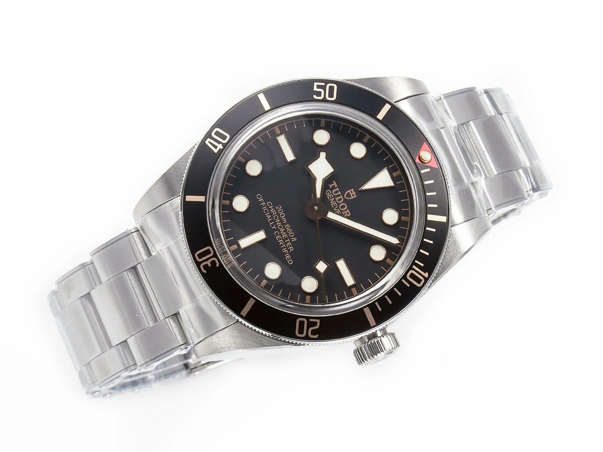 Black Bay 58 39mm SS ZF 1:1 Best Edition Black Dial on SS Bracelet A2824
