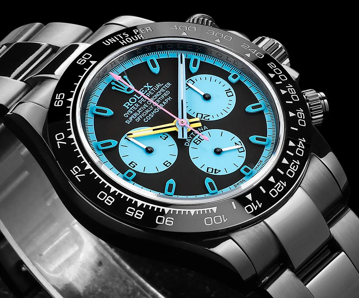 Blaken Daytona Black/Blue Dial