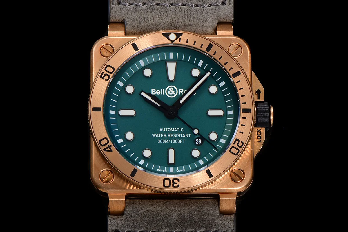 BR 03-92 Diver Green Bronze