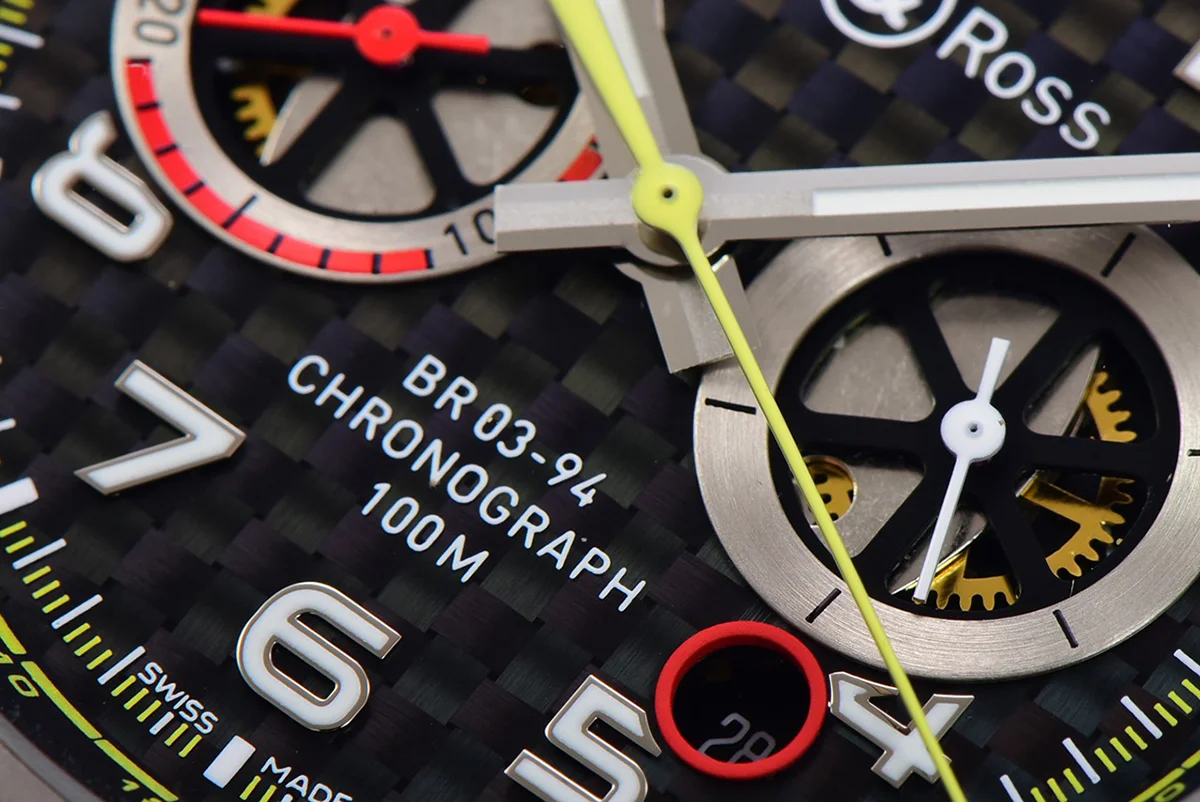 BR 03-94 Chrono Black Dial
